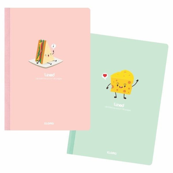 Vở KN có chấm KLONG B5 Lined DL100gsm