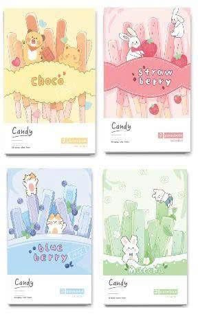 Vở kẻ ngang B5 Futurebook ĐL70gsm - Candy - 200 trang (5/50)