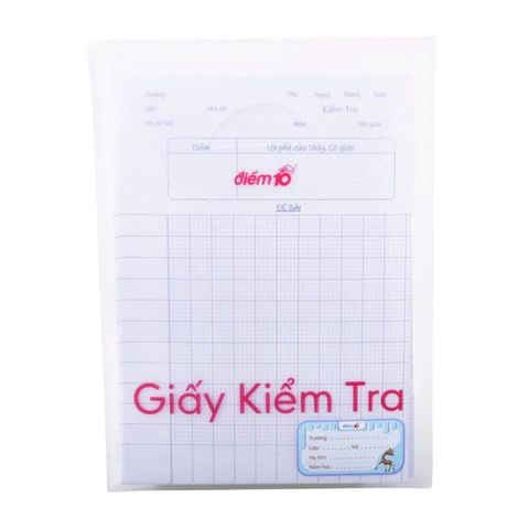 Giấy kiểm tra Thiên Long 5 oly TP-GKT04 (20 +6 ) (100)