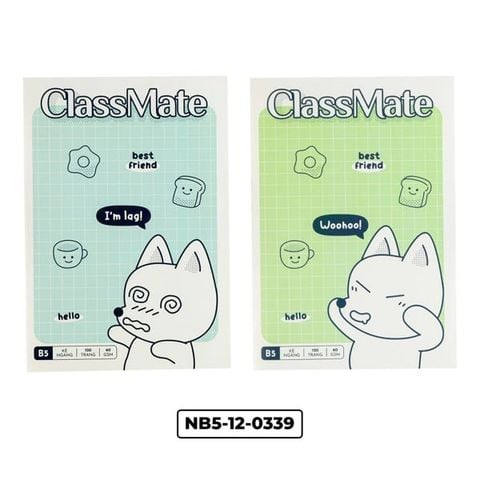 Vở KN ClassMate Tiểu Cáo DL60gsm 120 trang NB5-12-0339 (10/120)