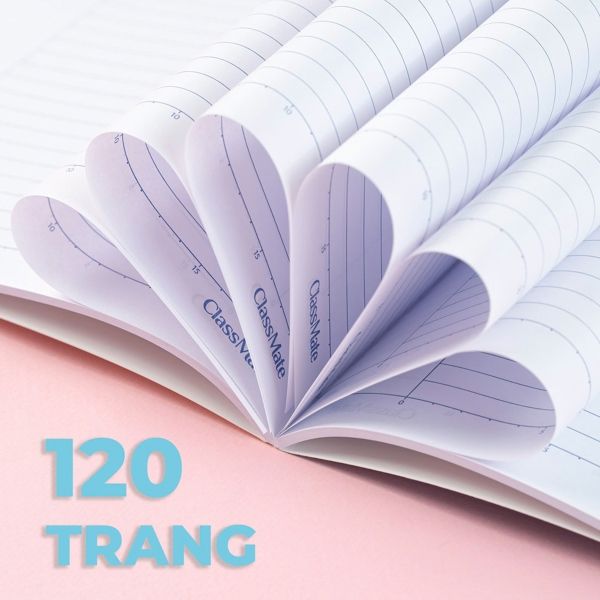 Vở KN ClassMate Tiểu Cáo DL60gsm 120 trang NB5-12-0339 (10/120)