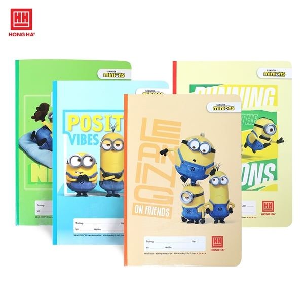 Vở 4 oly Hồng Hà School Minions DL100gsm