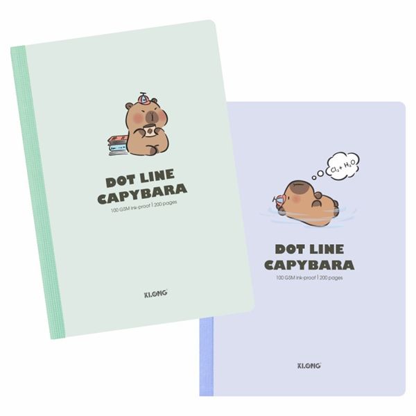 Vở MG KN có chấm KLONG B5 Capybara DL100gsm