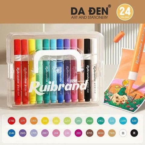 Màu Acrylic Baoke rửa được No.D587-24 24 màu (24/48)