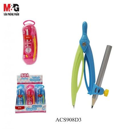 Compa chì gỗ HB M&G Kids Plastic ACS908D3 (12/24/288)