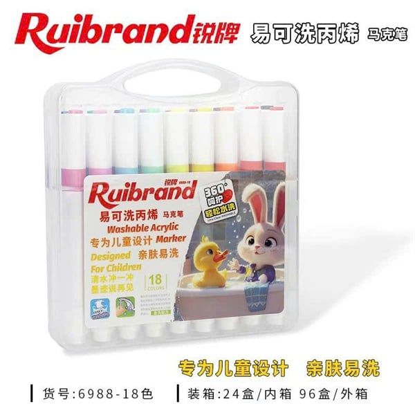 Màu marker Acrylic Baoke Ruibrand