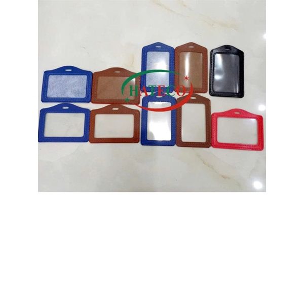 Mặt thẻ da 2 mặt ngang