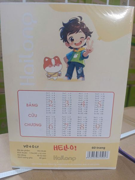 Vở 4oly Hải Long Hello DL80gsm 60 trang HO-HL60 (10/140)
