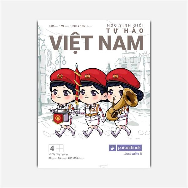 Vở KN FutureBook B5 HSG Tự hào Việt Nam DL80gsm