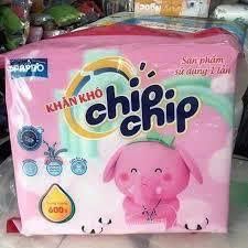 Khăn khô đa năng Chip Chip 600g (Bịch 12 gói)