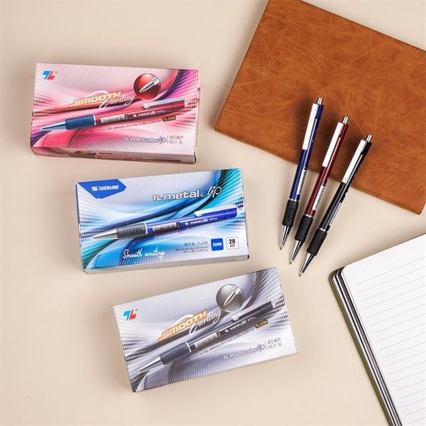 Bút bi Thiên Long TL-036/KM hộp 4+1 (240)