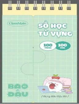 Sổ lò xo ClassMte khổ A6 Bao Đậu DL100gsm 100 trang NN-10-0904