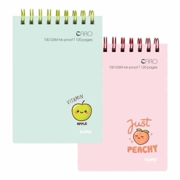 Sổ LX ngang caro Klong khổ B7 DL100gsm 120 trang (5/200) - Klong934