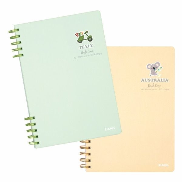 Sổ LX 2 đầu KLong Dash Caro DL100gsm