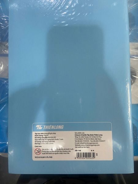 Vở KN Thiên Long B5 Me-pack DL70gsm 200 trang NB-148 (5/60)