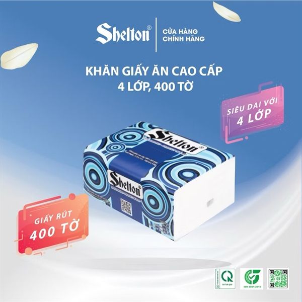 Giấy Softback Shelton hoa văn 100 tờ (115x175mm) (10 gói/bịch)(10 bịch/thùng)