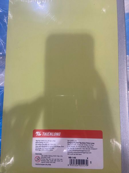 Vở may gáy KN Thiên Long A4 Hello Autumn DL60gsm 200 trang NB-140 (5/40)