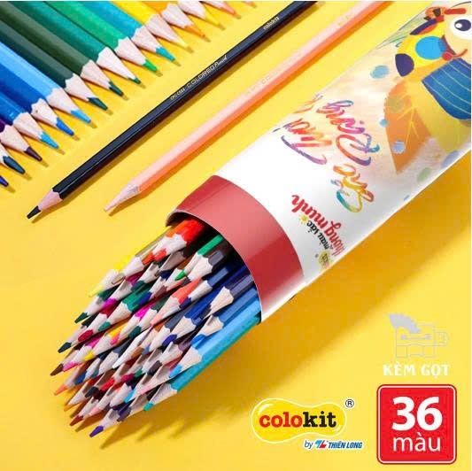 Bút chì màu Colokit Thiên Long CPC-C022 36 màu (48)