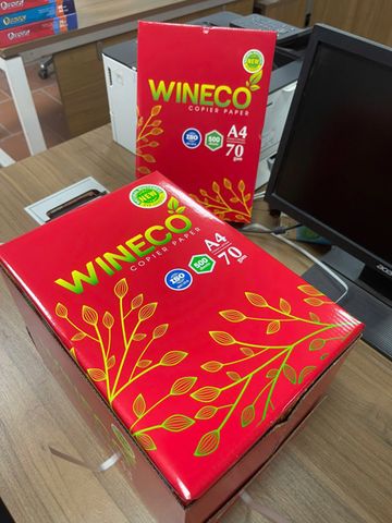 Giấy A4 Wineco DL70gsm (Thùng 5 reams) (5/320)