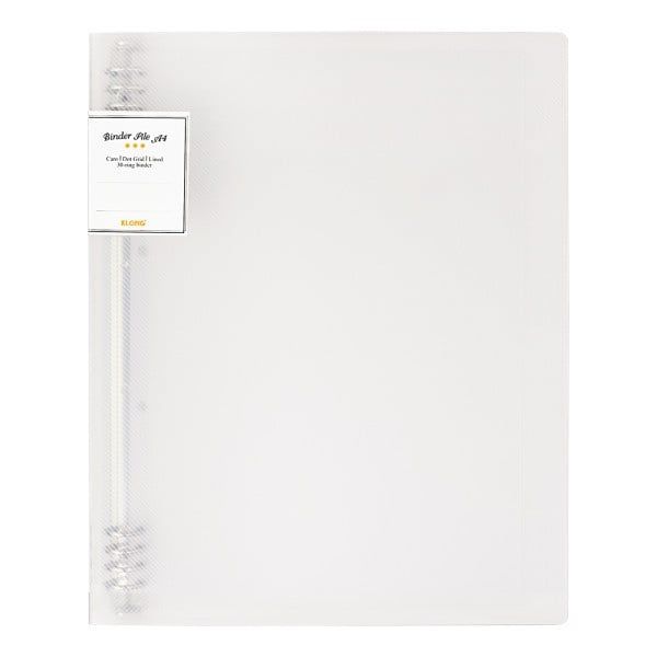 File kẹp còng nhựa Klong 8 chấu A4 (20) - Klong539