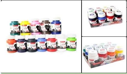 Màu Acrylic 60ml Stacom (12 lọ/lốc)