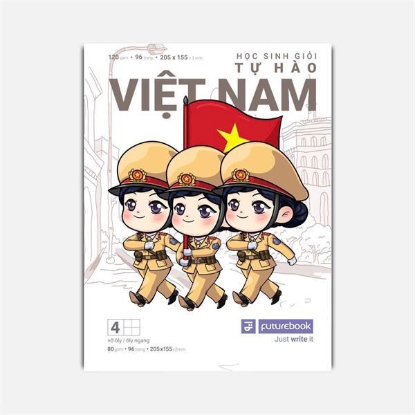 Vở oly FutureBook B5 HSG Tự hào Việt Nam DL80gsm