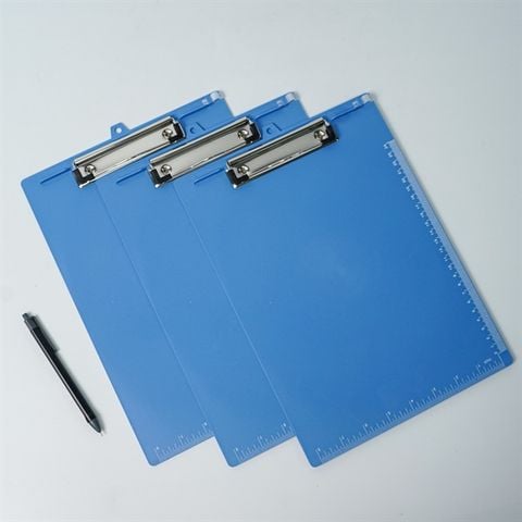 VL-136 Trình ký 1 kẹp màu xanh bằng nhựa (1/25/100)