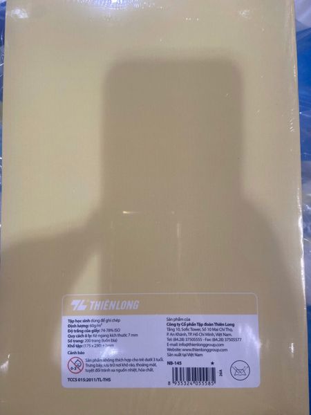 Vở KN Thiên Long B5 Cappybara DL60gsm 200 trang NB-145 (5/60)