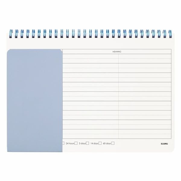 Sổ học từ vựng Klong DL100gsm 120 trang