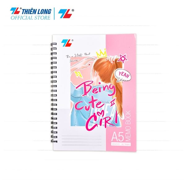 Sổ Lò Xo dọc KN Thiên Long DL70gsm 160 trang khổ A5 MB-004 (5/100)