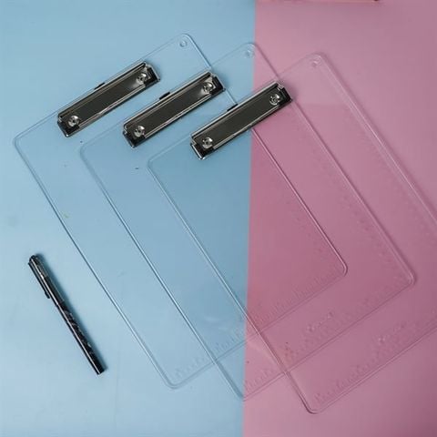 VL-139 Trình ký 1 kẹp bằng nhựa trong (1/25/100)