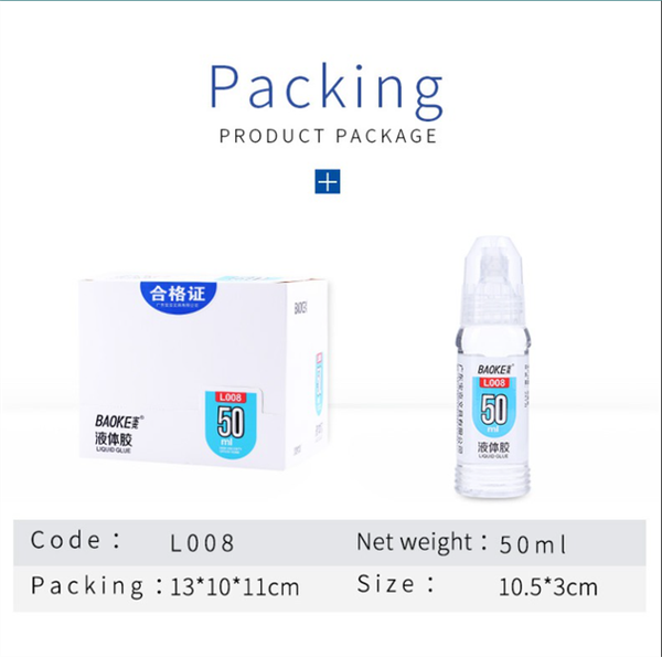 Keo nước 50ml Baoke L008 (12)