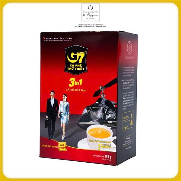 Cà phê hoà tan G7 3in1 Trung Nguyên Legend