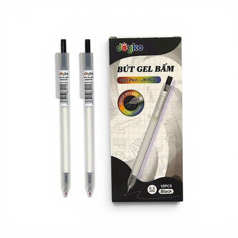 Bút gel Joyko ngòi 0.5mm JK9021 đen (12/144/2304)