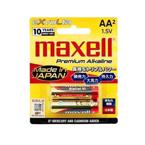 Pin kiềm Maxell