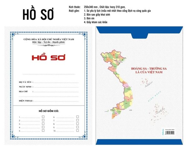 Hồ sơ xin việc (mẫu mới) (50/300)