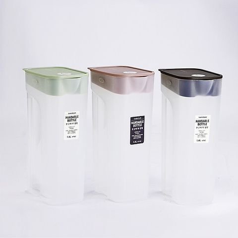 HAP817GRY-Bình nước Handle Bottle 1.4L- màu xám-PP-VN-15