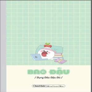 Vở KN may gáy Classmate Bao Đậu DL80gsm NB5+20-0366 200 trang (5/50)