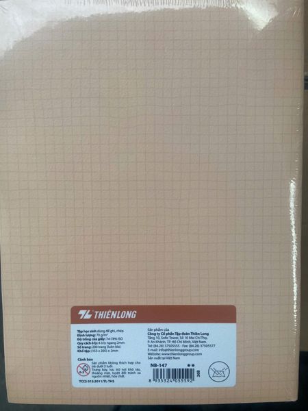 Vở 4oly Thiên Long A5 JOYEE DL70gsm 200 trang NB-147 (5/60)