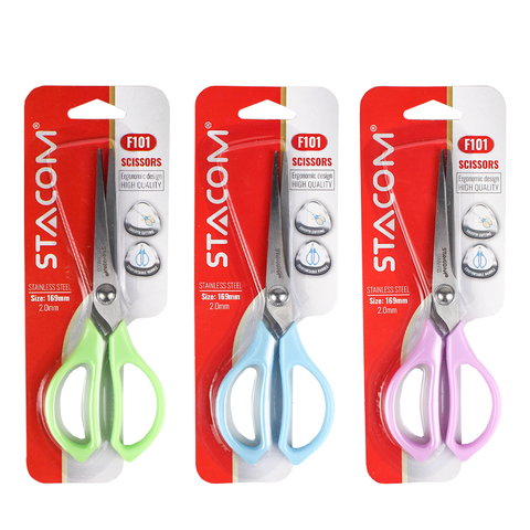 Kéo cắt giấy 165mm Stacom F101 (12/360)