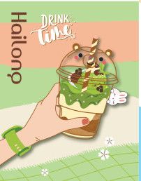 Vở KN Hải Long DrinkTime DL60gsm 200 trang H-DT20 (5/60)