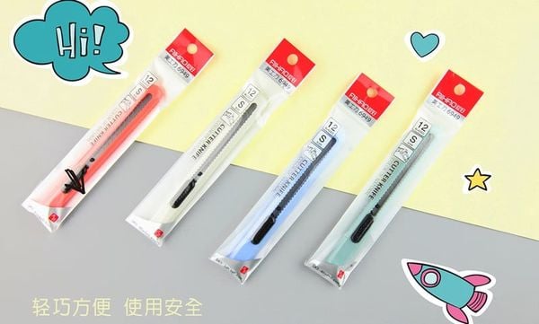 Dao rọc giấy Sở Thích 9cm 6949 Chính Hãng - Có Tại Hiệu Sách Mai