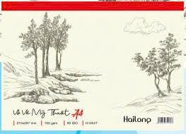Vở vẽ Hải Long A4 DL100gsm giấy vàng H-VA4V (10)
