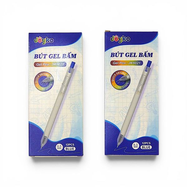 Bút gel Joyko ngòi 0.5mm JK9021 xanh biển (12/144/2304)