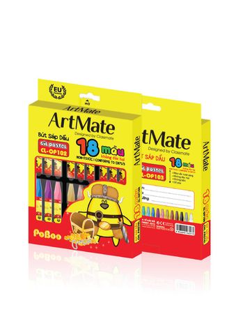 Bút sáp dầu 18 màu CL-OP102 Classmate (12/96)