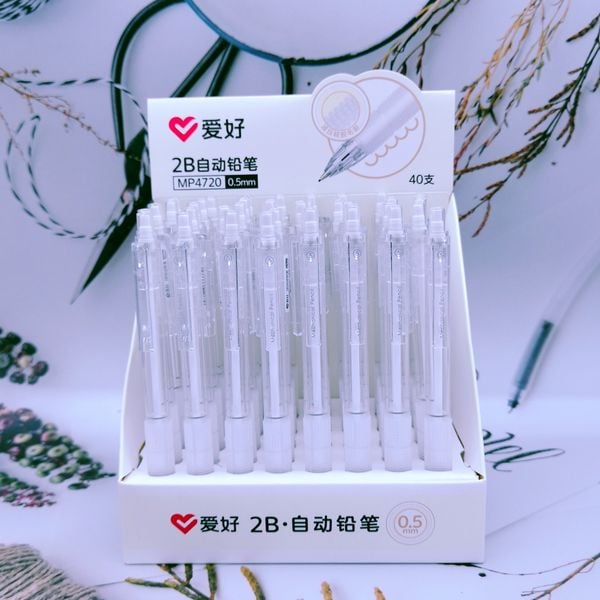 Bút chì kim Aihao 2B MP4720 Chính Hãng - Có Tại Hiệu Sách Mai