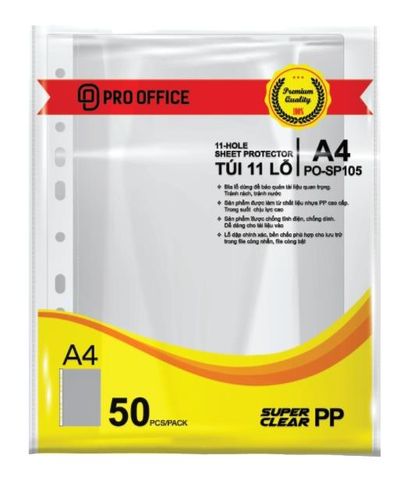 Túi sơ mi 11 lỗ lỗ PO-SP105 5C Proffice (40)