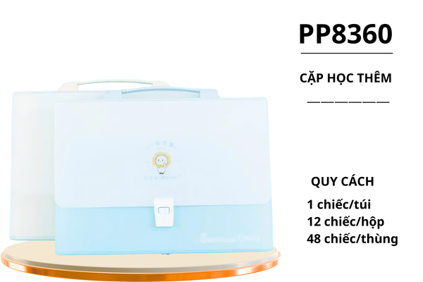 Cặp học thêm HS hình ngộ nghĩnh Sở Thích PP8360 Chính Hãng - Có Tại Hiệu Sách Mai