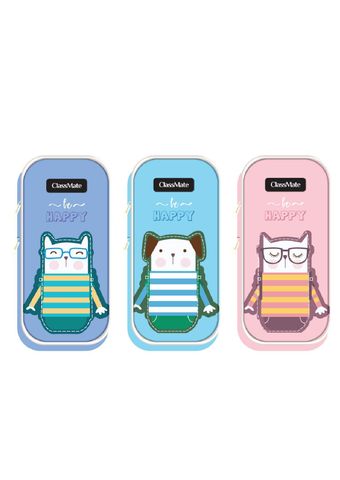 Túi bút CL-20203 - Da PU, 4 lớp, size to 2 ngăn Classmate (36/144)