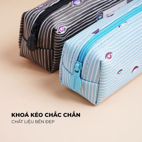 Túi bút CL-19103 - Da PU, 2 lớp Classmate (36/144)